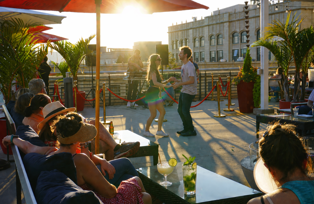 Free dance lessons at Hemingway's Cuba Welcome to Summer Party